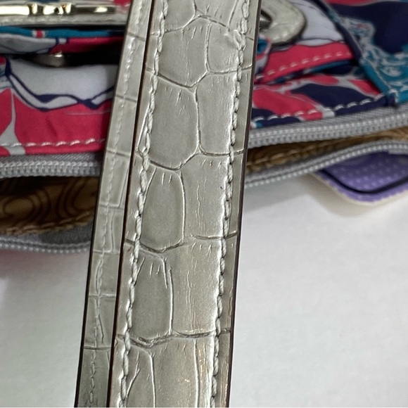 Sienna Ricchi Small Crossbody Top Zipper Closure Purse Color Raspberry P… - Picture 9 of 11